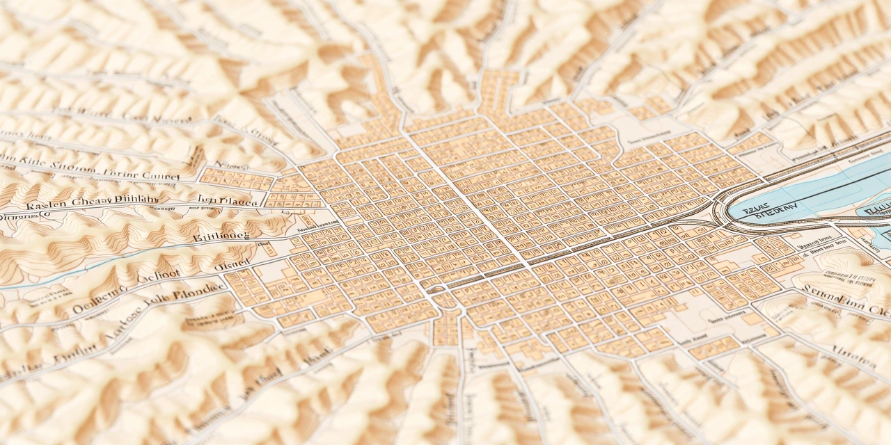 Topographic market data mapping